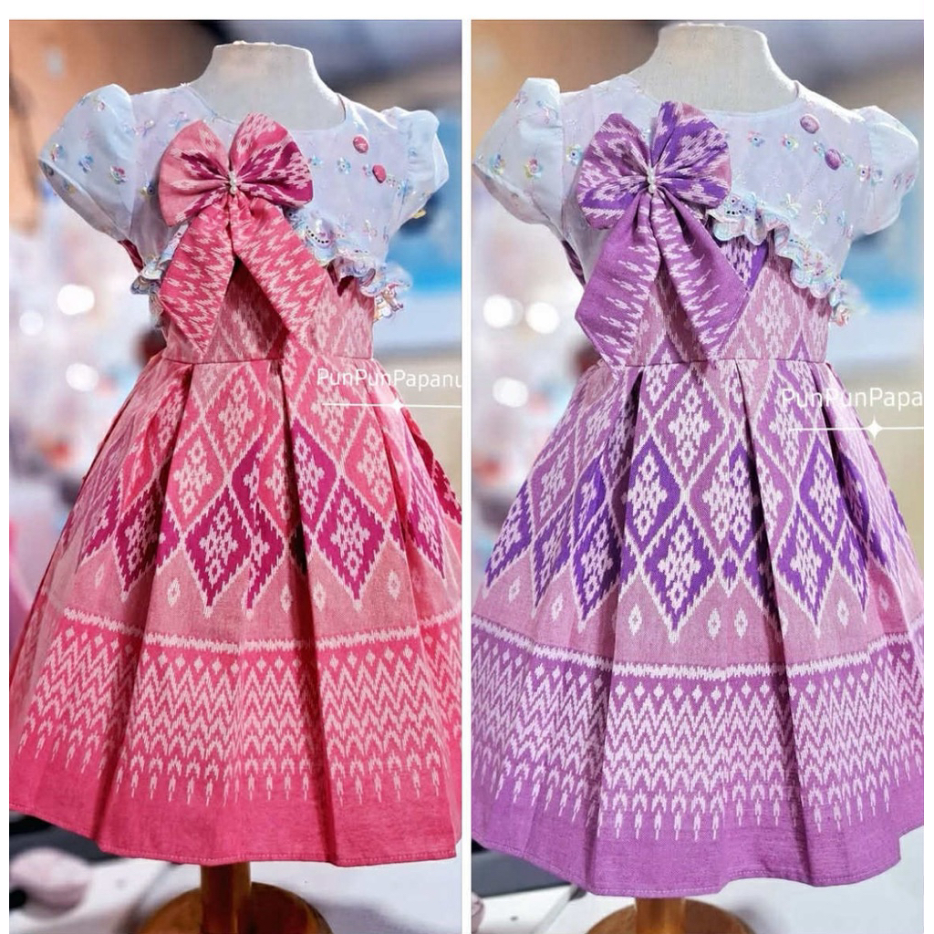 เดรสอกลูกไม้ปักรุ้ง แบบใหม่ล่าสุด คุณหนูคุณจัยสุดๆ - รูปที่ 4