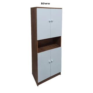 BKK Furniture ชั้นวางของ 5 ชั้นมีประตู สูง180 รุ่น EASY01