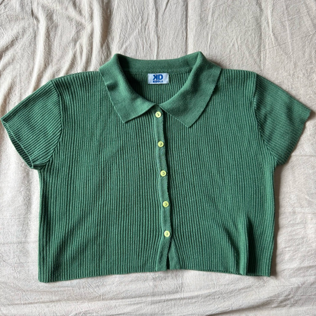 🫶🏻 KIDDI.S Polo Crop Top มือ 2