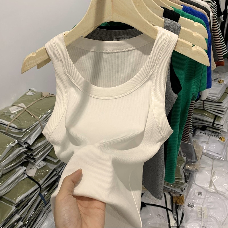 mm_home8 เสื้อกล้าม ไม่มีบราในตัว ผ้ายืดตามตัว ทรงสวยสวมใส่สบาย สำหรับผู้หญิง W888 - รูปที่ 6