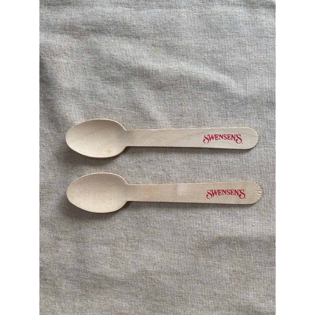 ช้อนไม้              swensens              คู่ละ 145