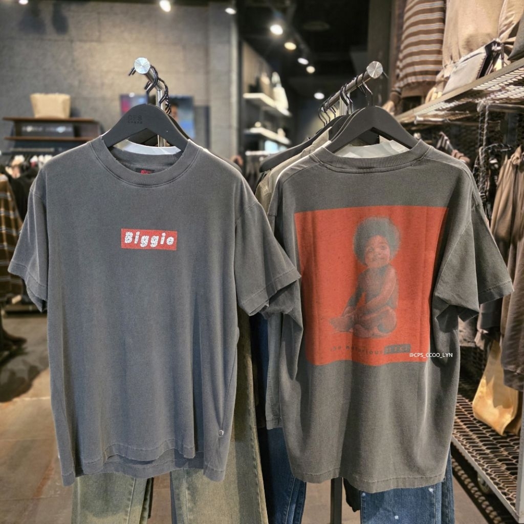 🛍 เสื้อยืดพิมพ์ลาย CPS CHAPS ผู้ชาย คอลใหม่ล่าสุด ของแท้💯% จัดส่งพร้อมถุงShop