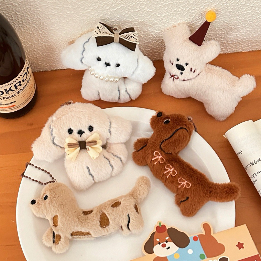 <พร้อมส่ง> #2 ตุ๊กตาห้อยกระเป๋า ปุกปุย 🐈‍⬛ Cute Pet Pins | 30+แบบ | คุณหมา คุณแมว น่ารัก ตุ๊กตา พวงกุญแจ เข็มกลัด