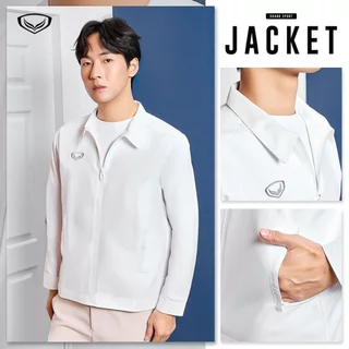 GRAND SPORT เสื้อแจ็คเก็ตตัดต่อบ่า รหัส : 030002