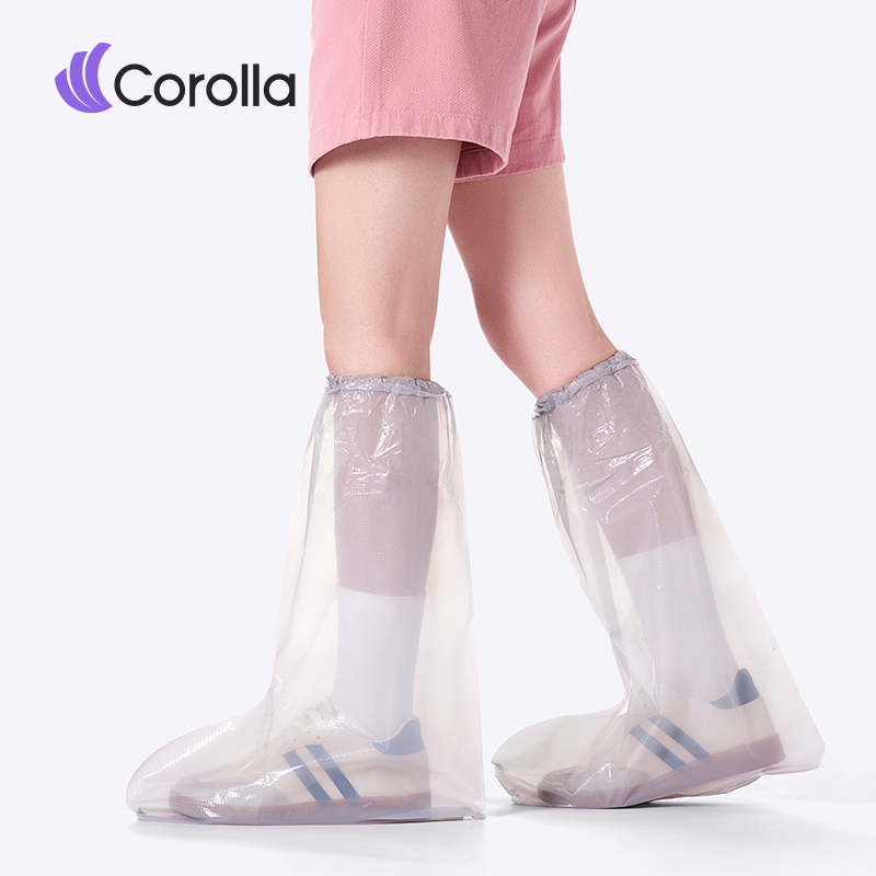 Corolla Rain Boots ถุงคลุมรองเท้า ถุงกันฝน ถุงกันน้ำ ถุงพลาสติกคลุมรองเท้า ถุงกันเปื้อน เหมาะกับหน้าฝน ใช้ใส่กันฝน - รูปที่ 5