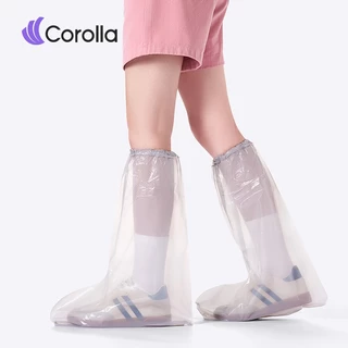 Corolla Rain Boots ถุงคลุมรองเท้า ถุงกันฝน ถุงกันน้ำ ถุงพลาสติกคลุมรองเท้า ถุงกันเปื้อน เหมาะกับหน้าฝน ใช้ใส่กันฝน