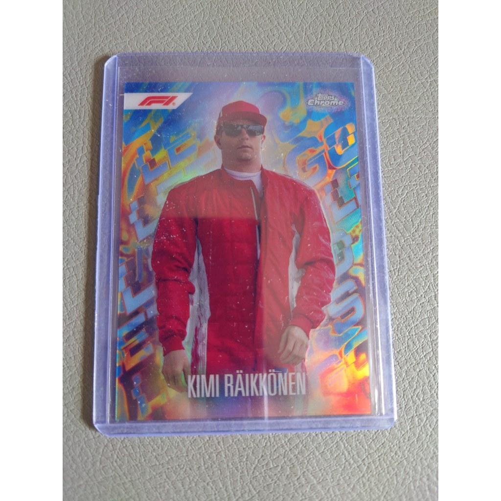 2024 Topps Finest F1 Kimi Raikkonen  Let's Go SSP