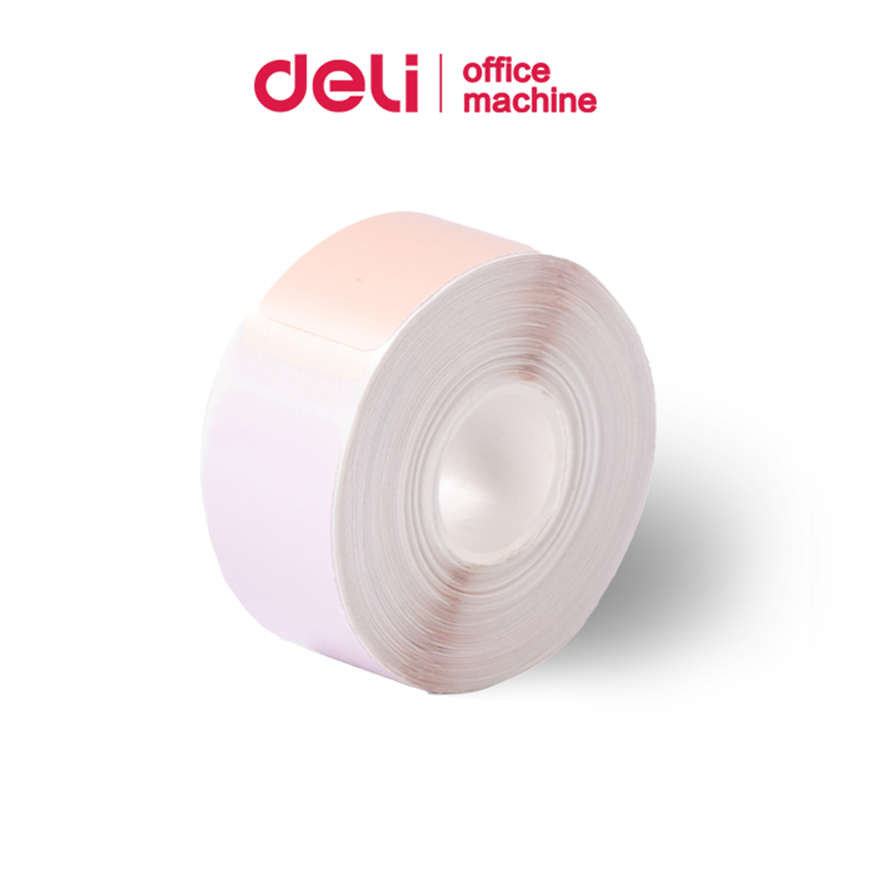 Deli สติ๊กเกอร์ป้ายฉลาก กระดาษสติ๊กเกอร์ ฉลากสินค้า ป้ายสี ไดคัท กันน้ำ Label Printer