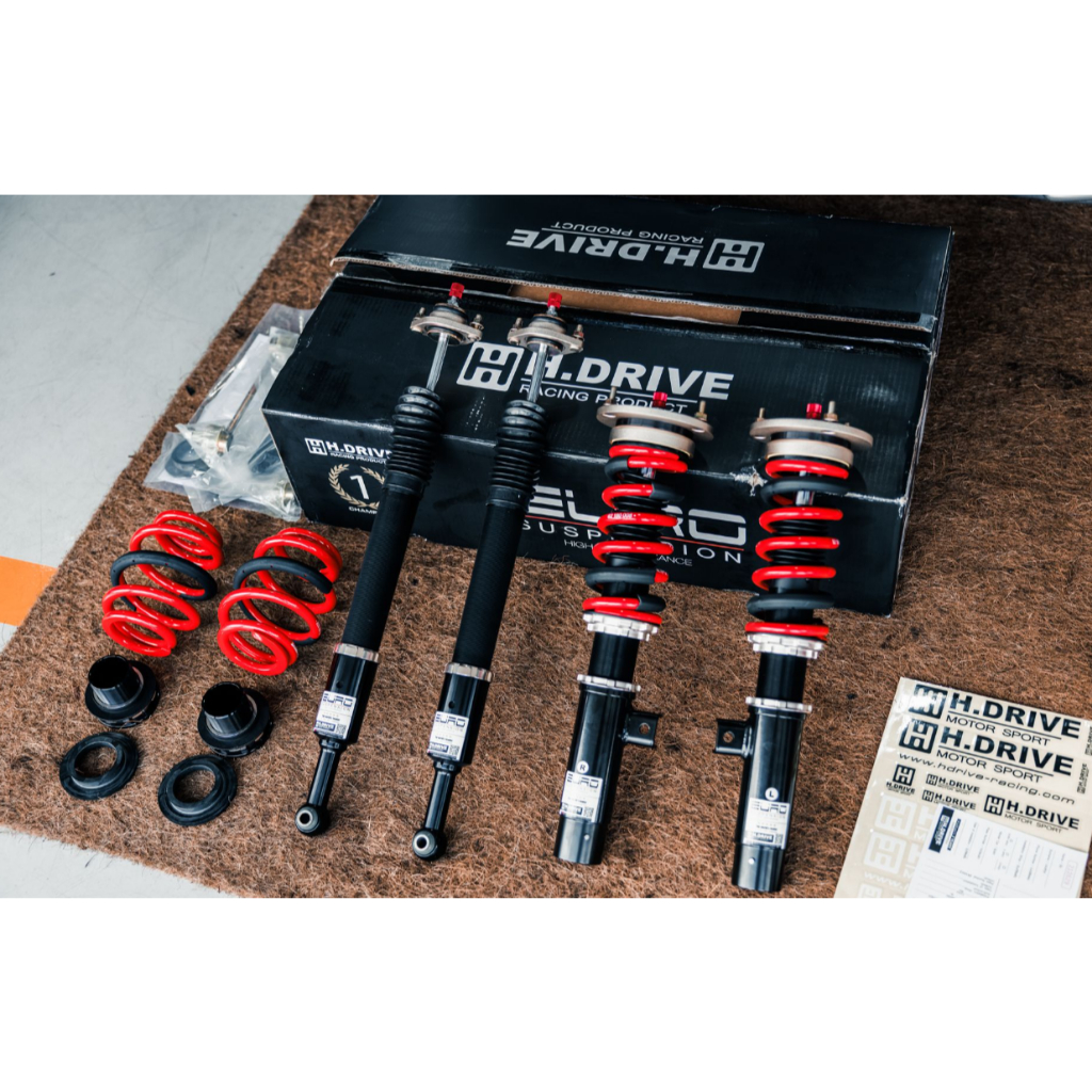 โช้คอัพ สตรัทปรับเกลียว H-DRIVE Euro Spec For BMW F20 E9 X1 X3 X5 F48 E36 G20 F10 X6 E71 E38 F36 F34