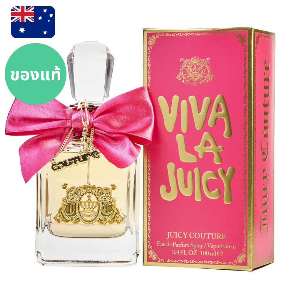 🍑🎀แท้จากออสเตรเลีย น้ำหอมสายหวานปนยั่ว Juicy Couture Viva La Juicy EDP ดูรูปจริง+รีวิวปัดซ้าย