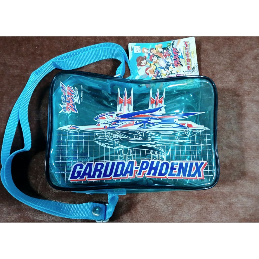 กระเป๋าสะพาย Crush Gear Turbo Garuda Phoenix ของแท้ มือ 1 สภาพดี ป้ายห้อย ใส่เก็บรถคลัสเกียร์ได้ พร้