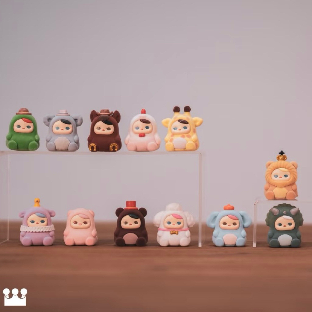 (🦒🦕กดในไลฟ์มีส่วนลด) แบบสุ่มโมเดล : Pucky Animal Series