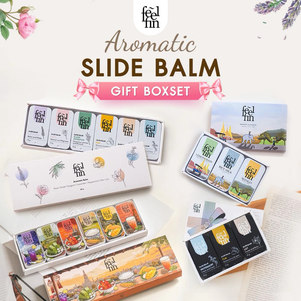 FeelFin - Gift Boxset Aromatic Slide Balm