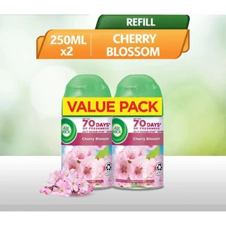แพคคู่ Airwick refill สเปรย์ปรับอากาศ ชนิดเติม 250mlรีฟิลได้2กระป๋อง(ใช้กับเครื่องเกลดได้)