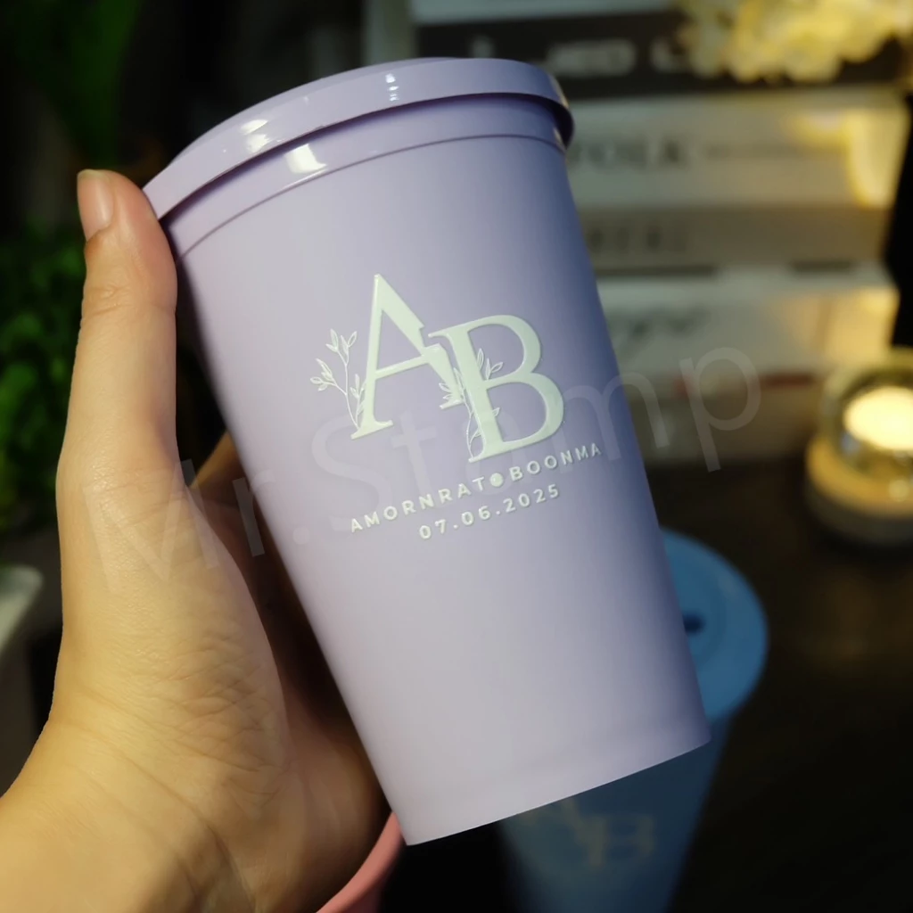สติ๊กเกอร์พรีเมี่ยม (4 ซม.) UV DTF ไร้พื้น logo ติดของชำร่วย ของที่ระลึก ของขวัญ thumbnail 8