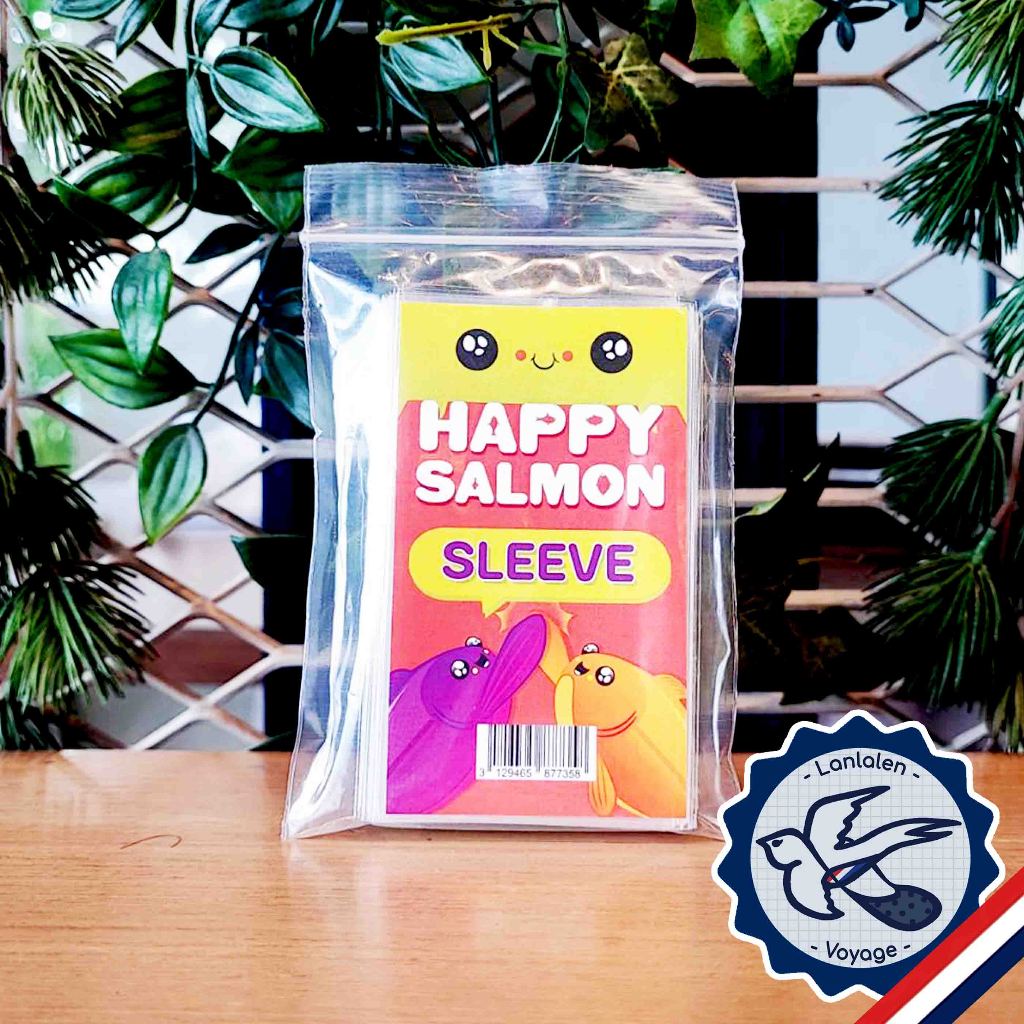 Exploding Kittens Happy Salmon ปลาปุริเย่ Sleeve ซอง เกม WDG [Accessories for Boardgame]