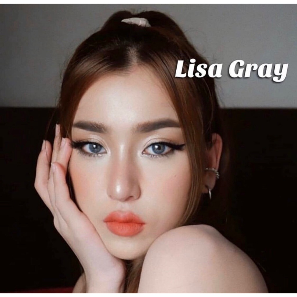 Lisa Gray / Brown [-50ถึง-700] By Dreamcolor1 คอนแทคเลนส์