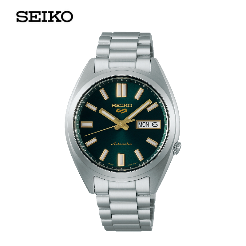 SEIKO 5 Sports Automatic นาฬิกาข้อมือ (ไซโก) รุ่น SRPL57K ขนาด 37.4 mm สีเขียว