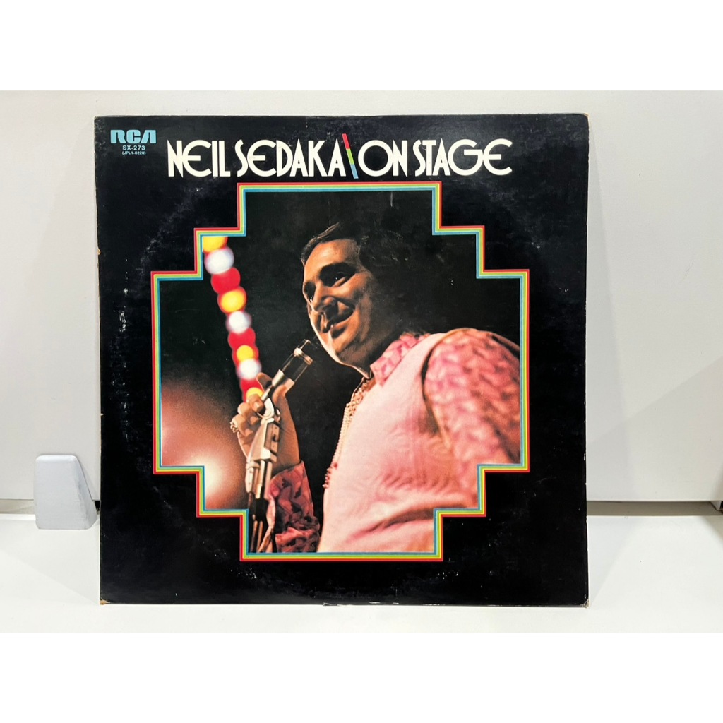 1LP Vinyl Records แผ่นเสียงไวนิล  NEIL SEDAKA ON STAGE SX-273  (J5D38)