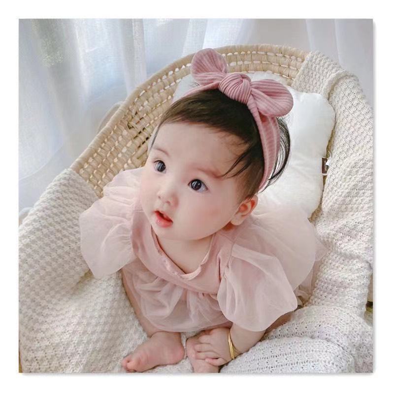 คาดผมเด็กแรกเกิด โบว์ผ้าเกาหลี น่ารัก ใส่สบาย – พร้อมส่งจากไทย ราคา ถูกที่สุด ดีลบีเคเค แกลเลอรีภาพที่ 3