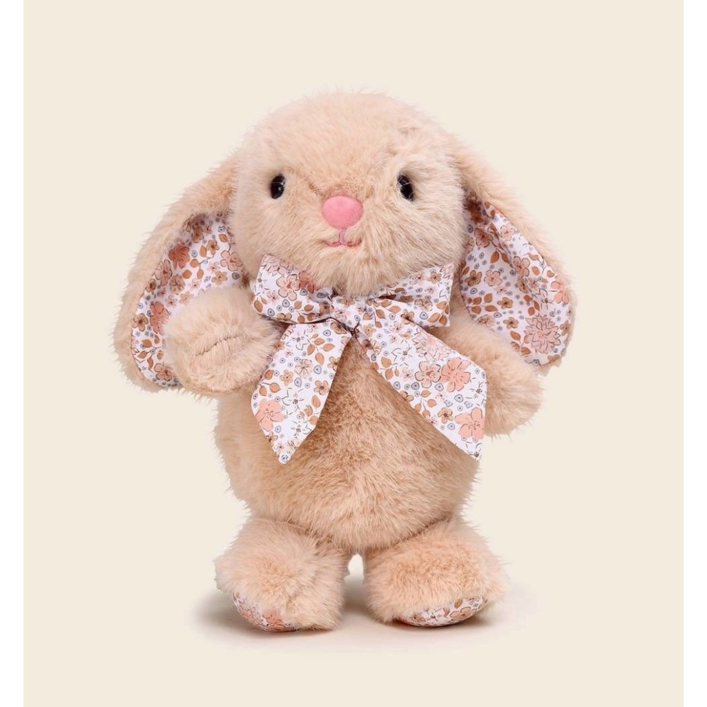 ตุ๊กตาผ้ากระต่ายหูยาว Wendy Rabbit ขนาด 32 ซม. ตัวนิ่ม ขนนุ่ม มี 3 สี