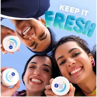 NIVEA.SOFT LIGHT MOISTURIZING CREAM FACE [BODY]HANDS]100ML EXP7/27