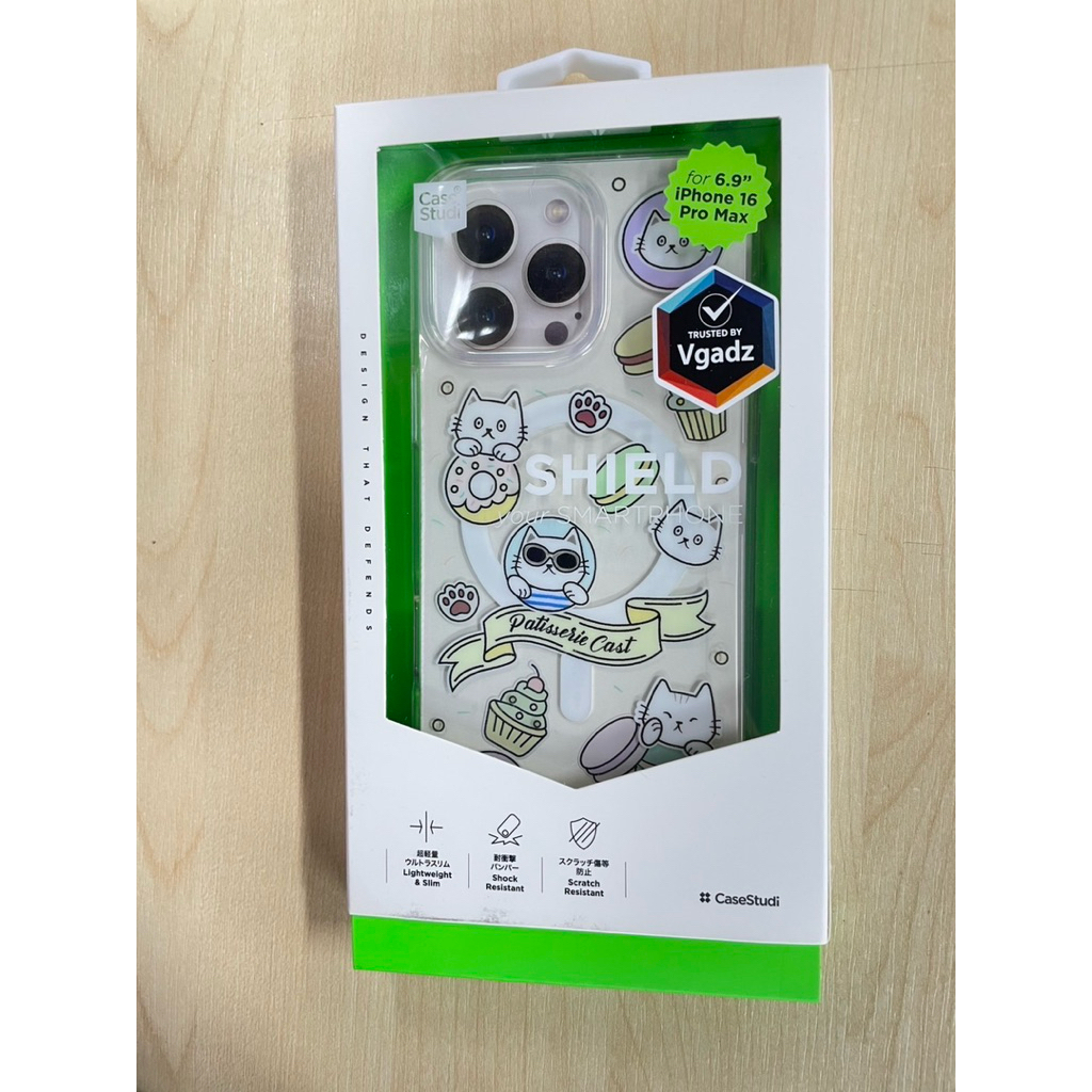 ส่งต่อ Vgadz Casestudi เคสสำหรับ iPhone 16 Pro Max รุ่น Cast 📌 มือสอง สภาพดี