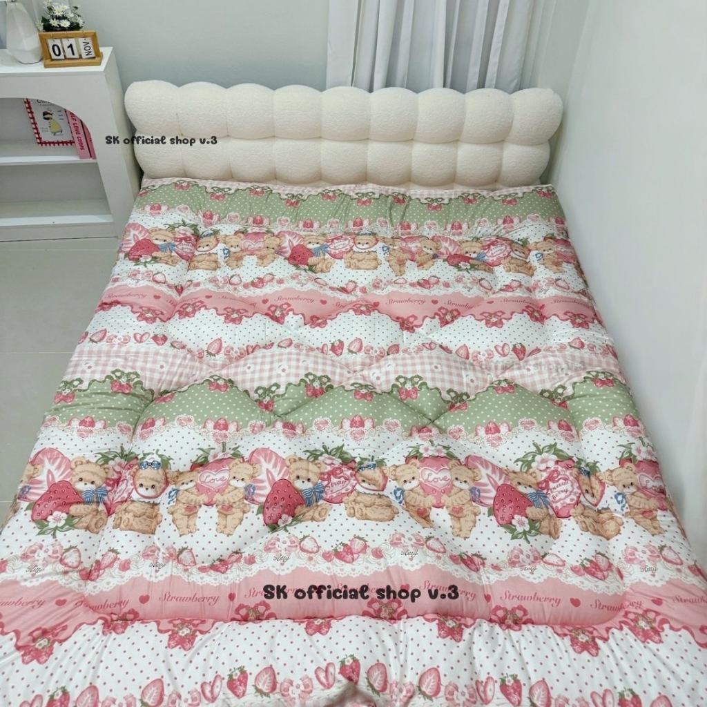 ที่นอนท็อปเปอร์ ความหนา 2 นิ้ว มีขนาด 3.5,5 และ 6 ฟุต (รุ่นใย 1 ชั้น) ราคาส่ง - รูปที่ 7