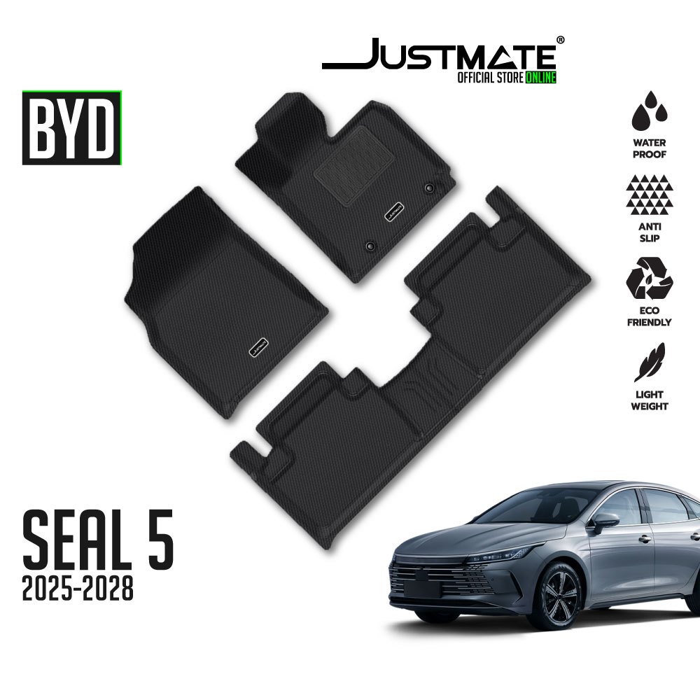 [JUSTMATE] BYD พรมปูพื้นรถยนต์ SEAL 5 2025 - 2028