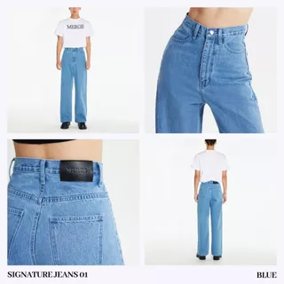 Merge Official - Signature Jeans 01 Basic Colors (พร้อมส่ง)