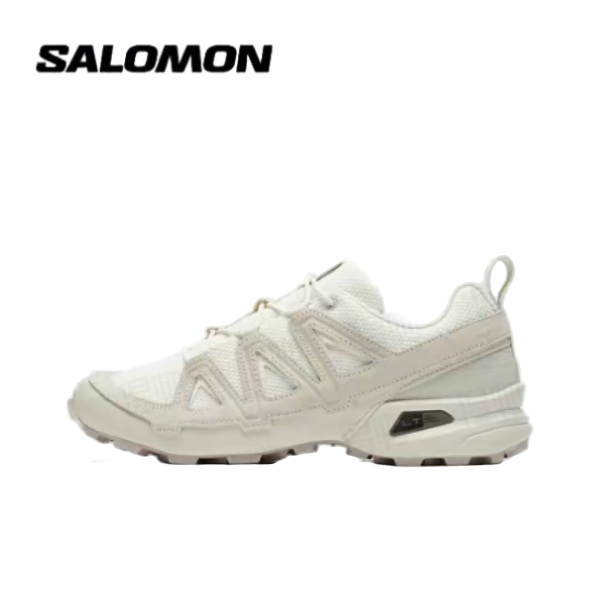 【ของแท้ 100%】 Salomon  Speedcross 3 EXPANSE  White รองเท้าเดินป่าใบสำหรับผู้ชาย และผู้หญิง