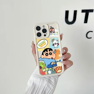 น่ารักจัง Crayon Shin-chan เคส Vivo Y17/Y12/Y15/Y11/Y12i Y17s/Y28 5G Y20/Y20i/Y20s Y11S/Y12S Y50/Y30/Y30i Y17/Y12