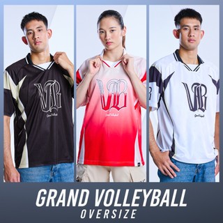 GRAND SPORT เสื้อลำลองวอลเลย์บอลพิมพ์ลาย รหัส : 023226