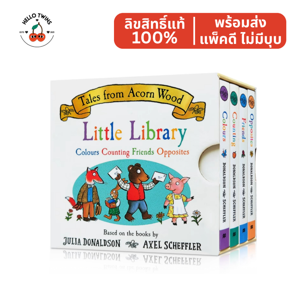 พร้อมส่ง ✅ Tales From Acorn Wood Little Library (Ages 2-5) – หนังสือเด็กภาษาอังกฤษ