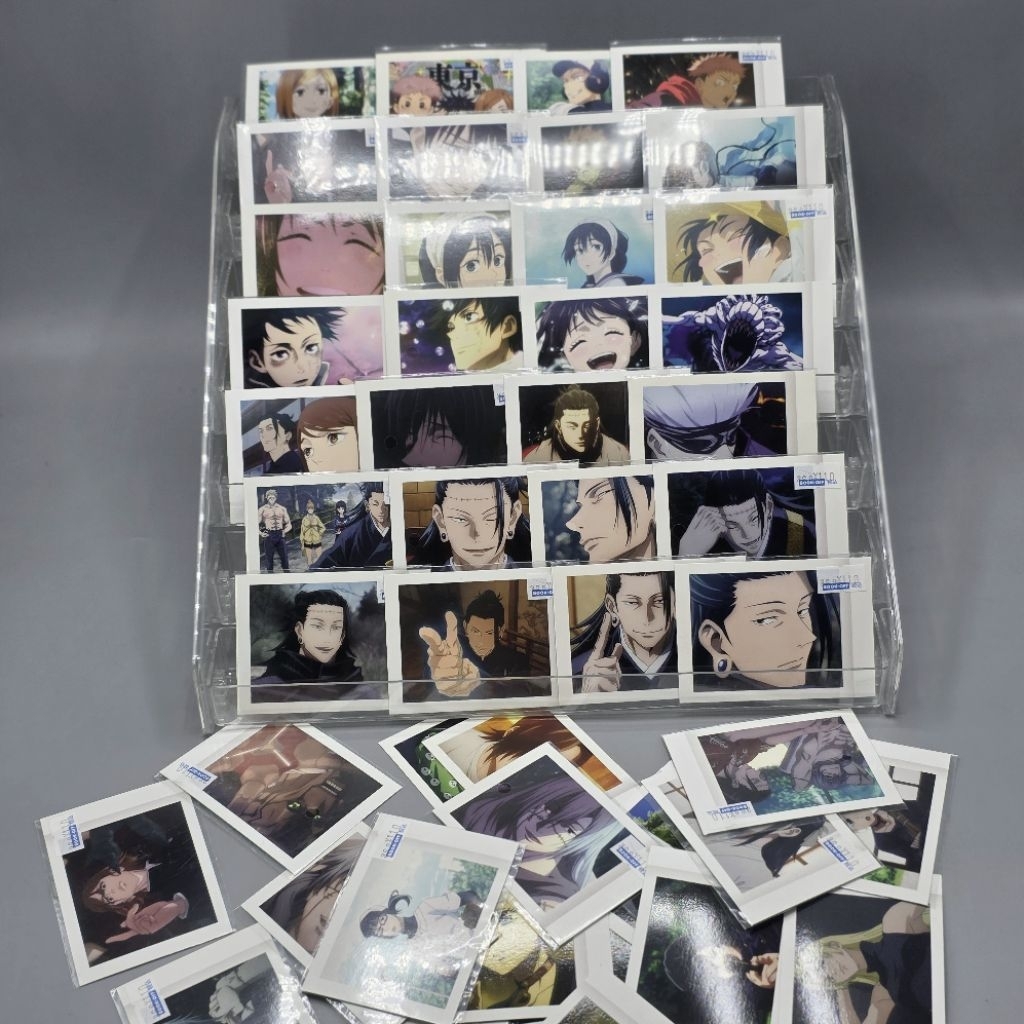 (ฟอลลด/แท้✅️) ของสะสม อนิเมะ การ์ดโพลารอยด์ jujutsu kaisen jjk มหาเวทผนึกมาร โกโจ ยูจิ เกะโท เมงุมิ gojo geto megumi