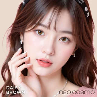 คอนแทคเลนส์ Daisy Brown (Neo Cosmo) เดซี่ สีน้ำตาล โตเล็กน้อย สวยสไตล์ญี่ปุ่น มีส่งด่วนใน กทม.