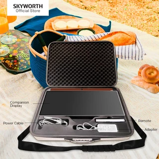 SKYWORTH Portable BAG กระเป๋าสำหรับทีวีพกพาขนาด 24 นิ้ว พร้อมสายสะพายไหล่และหูหิ้ว