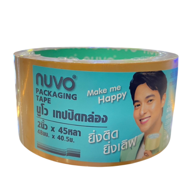(KTS)OPP เทป NUVO 2 นิ้ว ชนิดขุ่น 48mm.X45yrd.