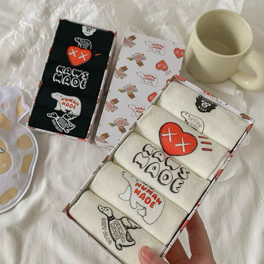 ถุงเท้า Human made สีขาว