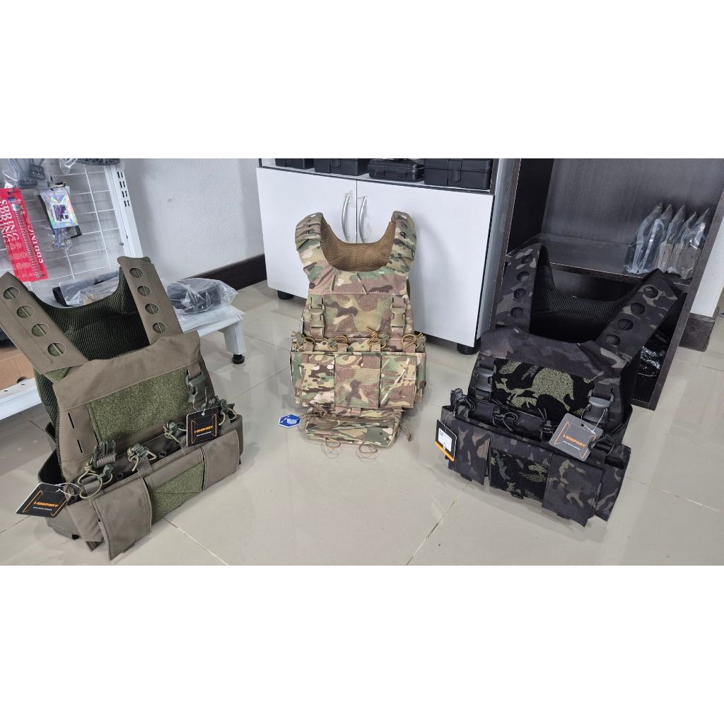 เสื้อกั๊ก เสื้อเกราะยุทธวิธี รุ่น LV119 - Wosport Carrier Multi functional