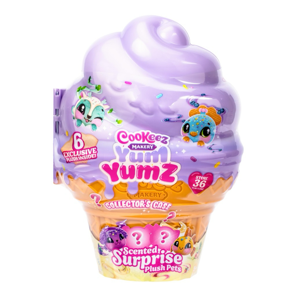 (ของแท้100%) Yum Yumz Collector's Case, A Giant Ice Cream Case That Can Store 36 Yum Yumz! Includes 