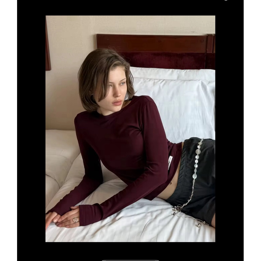 Brand New with Tag Girlfriend Comfort Emma Lomg Sleeve Tee