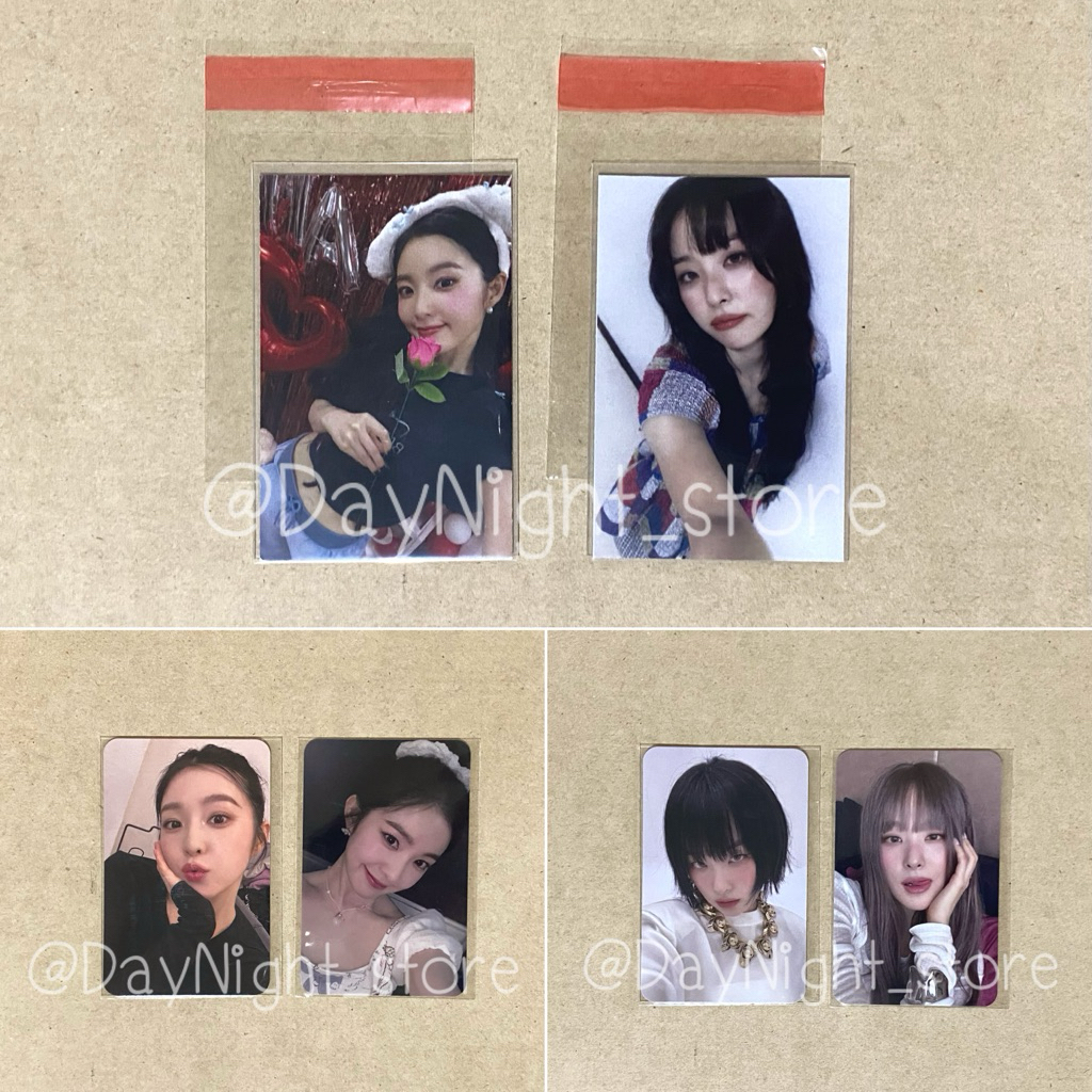 [อ่านก่อน]พร้อมส่ง🔅- Photocard Event POB - Red Velvet IRENE & SEULGI 'TILT' Luckydraw Event Balance 