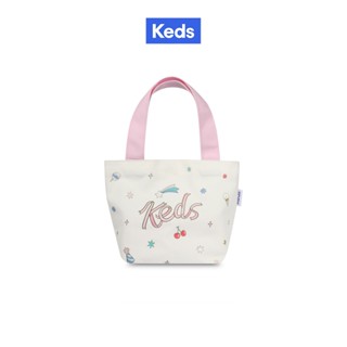 KEDS กระเป๋า รุ่น THE KEDS MINI BAG X SSKTMMEE สีขาว/ สีชมพู…