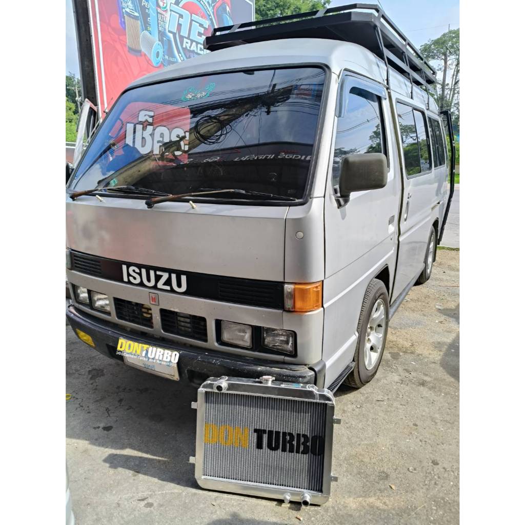 หม้อน้ำอีซูซุบัดดี้ หม้อน้ำอลูมิเนียมงานตรงรุ่น แบรนด์แท้Don turbo rayong