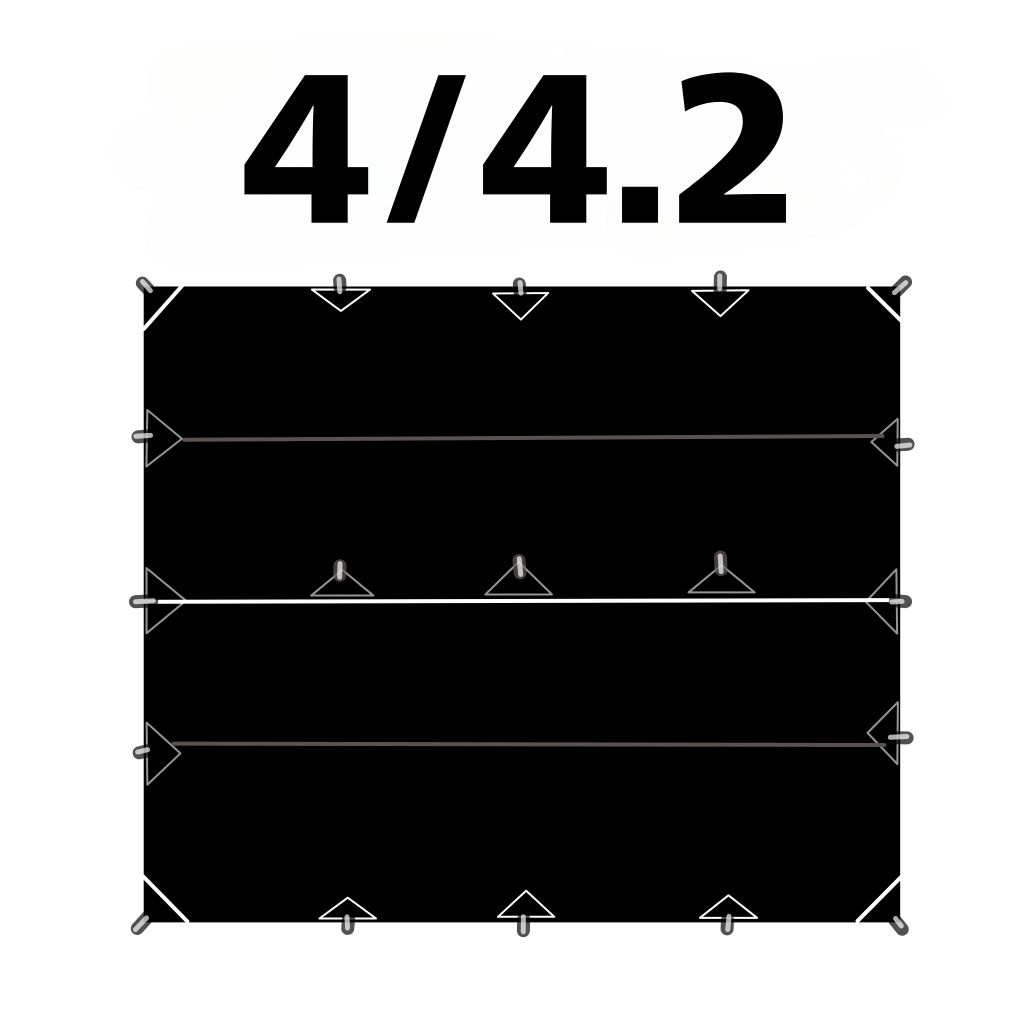 ทาร์เปล Tarp Hammock 15D - รูปที่ 4