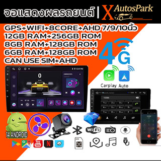 จอ android 15 ติดรถยนต์ 8Core 6/8+128/12+256GB จอแอนดรอยด์ติ…