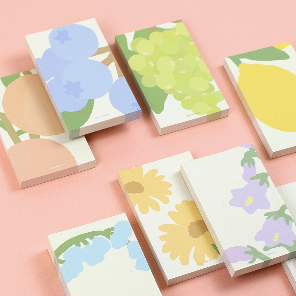 Life Gardener Memopad สมุดฉีกลายน่ารักลิขสิทธิ์แท้ PAPERIAN