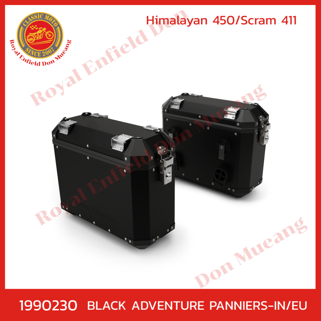กระเป๋าข้าง ปี๊ปข้าง Himalayan 411, Scram 411, Himalayan 450 แท้ศูนย์ Royal Enfield (โรยัลเอนฟิลด์)