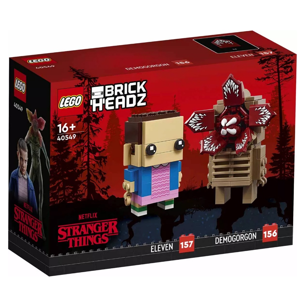 40549 : LEGO BrickHeadz Stranger Things Demogorgon & Eleven